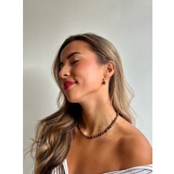 SOI Tiger Eye Krystal halsk�de - Healing