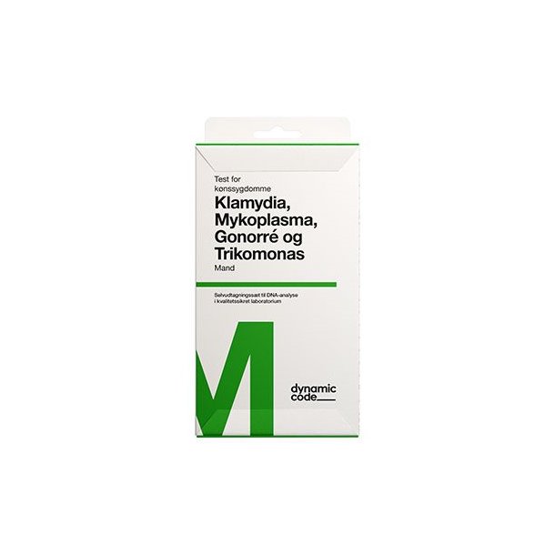 Test for Knssygdomme DNA-Hjemmetest for 4 Knssygdomme - Mand