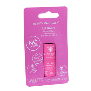 Beauty Made Easy Paper tube Lip balm 5,5 g  LAVENDER