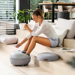 Beurer FM 120 2-i-1 Fodmassageapparat og skammel