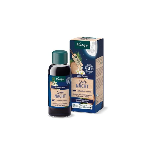 Kneipp Badeolie "Godnat" m. Stenfyr og Amyris - 100 ml.