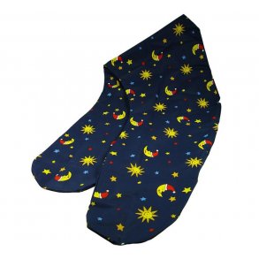 Betrk til spelt amme- og stttepude - Mrkebl