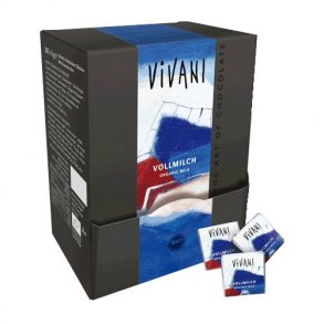 Vivani Lys Chokolade - kologisk - Neapolitaner - 200 stk