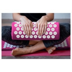 Sport-Tec Akupressurst med mtte og pude - 65 x 40,5 x 2,5 cm.