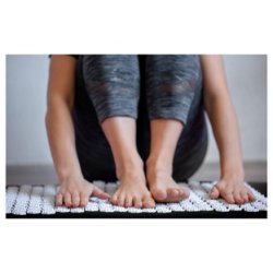 Sport-Tec Akupressurst med mtte og pude - 65 x 40,5 x 2,5 cm.