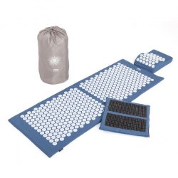 Bodhi VITAL Deluxe XL Akupressurst med hovedpude og fodmtte 130x50 cm. - SPIKY