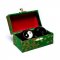 Meridian kugler - Med stort Ying og Yang symbol - Sort