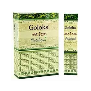 Goloka Patchouli rgelsespinde - 14 stk.