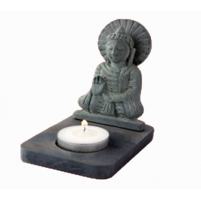 Fyrfadsholder i sbesten - Buddha