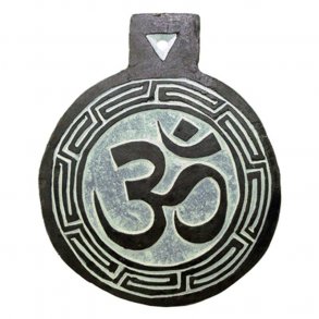 Skiffer relief - med hinduistisk OHM symbol