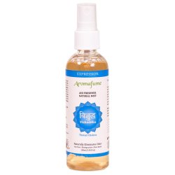 Chakra Rumspray Vishuddha - 5. Chakra m. bl.a. Orange, pebermynte og kanel - 100 ml.