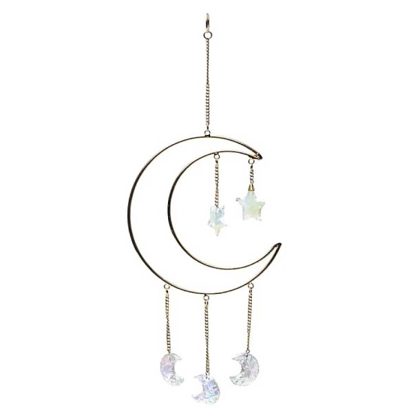 Vinduesophng Halv mne med stjerne og mner