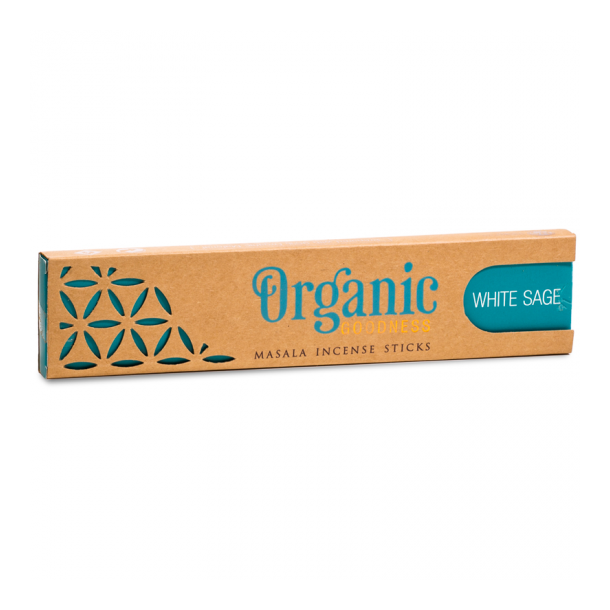 Rgelsespinde Masala Goodness - White Sage - kologisk - 15 g.