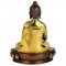 Teaching Buddha statue i messing - 20 cm.