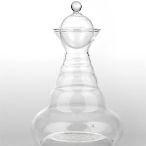 Glas, sk&aring;le, fade og karafler