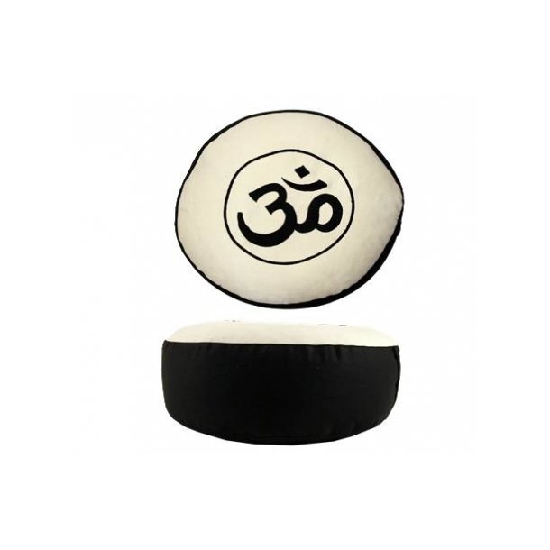 Meditationspude med OHM symbol