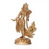Dansende Tara Statue i messing - 13 cm. 