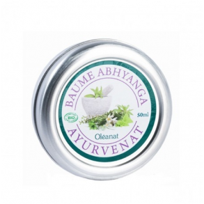 Ayurverdisk Massage Balm med 18 forskellige urter - kologisk - 50 ml.