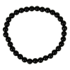 Armbnd med Sort Turmalin - 19 cm.