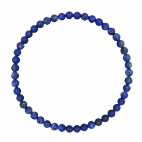 Armbånd med Lapis Lazuli - 19 cm.