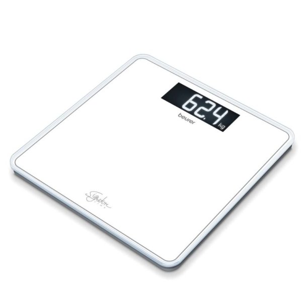 Beurer GS 400 Glasvgt Signature Line - 31x31 cm. - Hvid