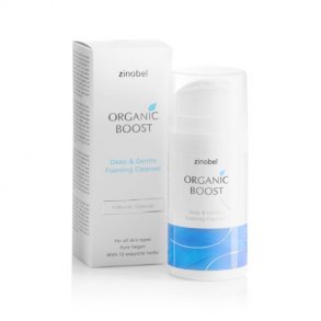 Zinobel Cleanser Deep & Gentle Organic Boost - 100 ml.