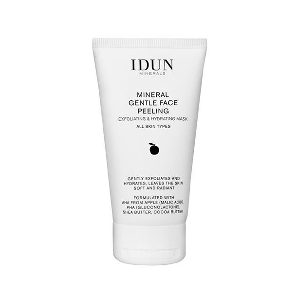 IDUN Minerals Face Peeling Gentle, vegansk - 75 ml.