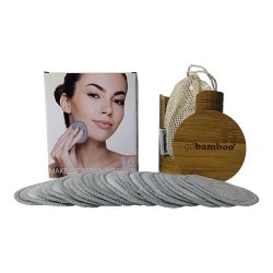 GoBamboo Genanvendelige rondeller/Makeup-remover pads - 16 stk.