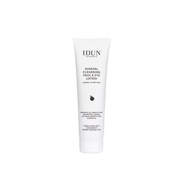 IDUN Minerals Cleansing Face &amp; Eye Lotion, Vegansk - 150 ml.