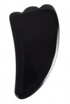 Gua Sha Massageredskab i Obsidian  - 11,5 cm.