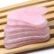 Gua Sha Naturlig Rosakvarts Massageredskab i hjerteform - 8 cm.