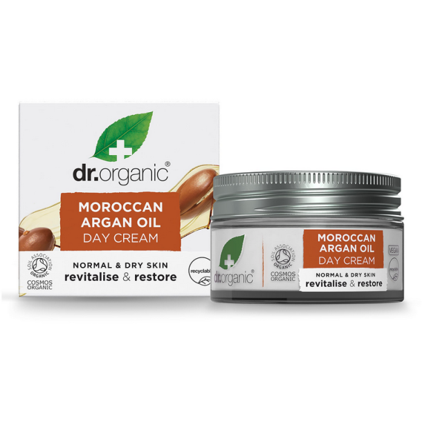 Dr. Organic Dagcreme kologisk 50 ml - Argan 