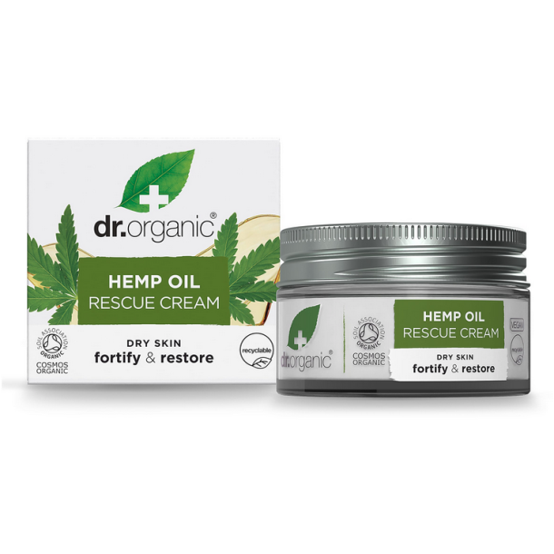 Dr. Organic 24 hr Rescue Cream 50 ml. - Hemp oil