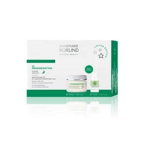 Annemarie Brlind LL Reg. Night Care Xmas-Set Ldt. Edi. Vrdi 418- LL Night Cream +2-Phase Aloe Vera