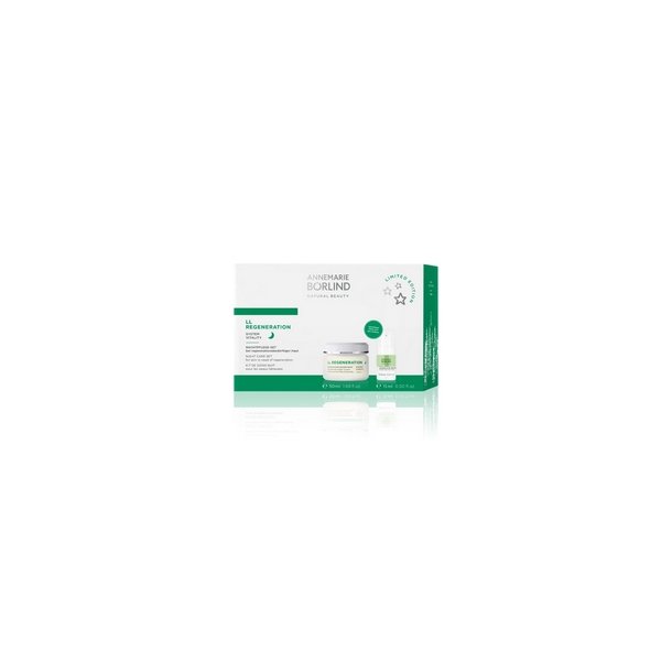Annemarie Brlind LL Reg. Night Care Xmas-Set Ldt. Edi. Vrdi 418- LL Night Cream +2-Phase Aloe Vera