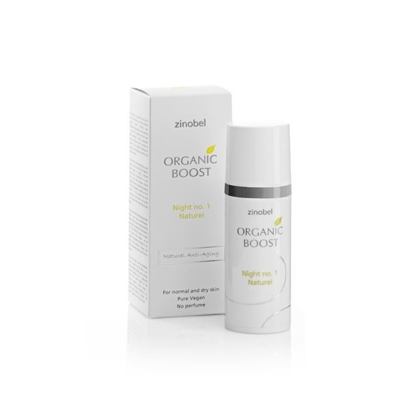 Zinobel Night no. 1 Naturel natcreme Organic Boost - 50 ml.