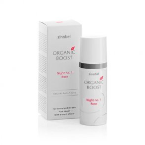 Zinobel Night no. 1 Rose natcreme Organic Boost - 50 ml.