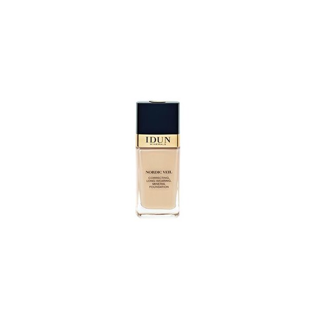 IDUN Minerals Foundation Nordic Veil Freja 306, Vegansk - 26 ml.