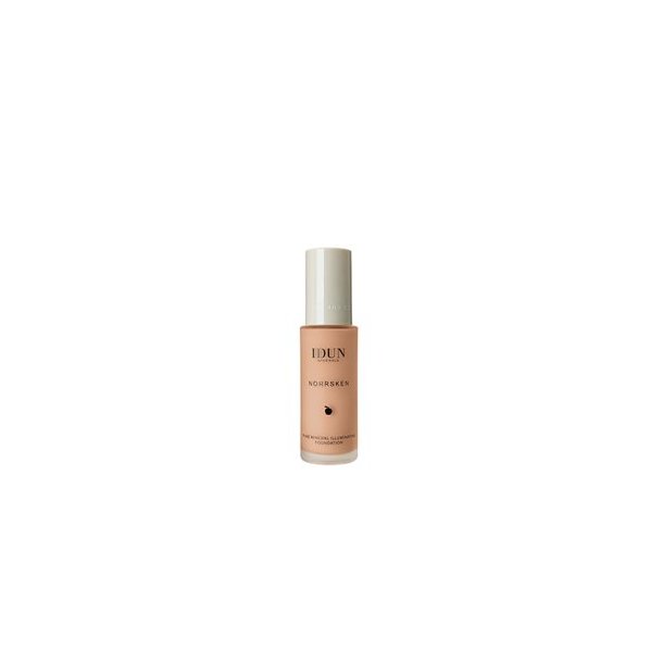 IDUN Minerals Foundation Norrsken Siri 210, Vegansk - 30 ml.