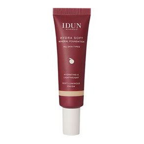 IDUN Minerals Hydrasoft mineral Foundation Disa 257, Vegansk - 30 ml.