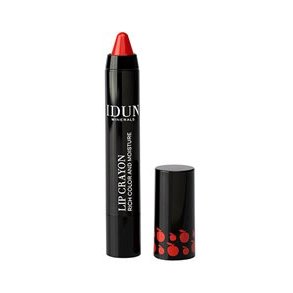 IDUN Minerals Lip Crayon, Lbestift, Lill 406 Rd, Vegansk - 2 g.