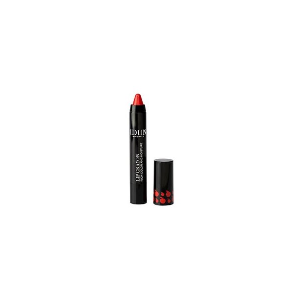 IDUN Minerals Lip Crayon, Lbestift, Lill 406 Rd, Vegansk - 2 g.