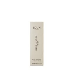 IDUN Minerals Lipstick Creme Frida 203, Vegansk - 3 g.