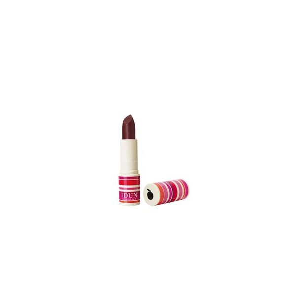 IDUN Minerals Matte Lipstick Bjrnbr 106, Vegansk - 4 g.