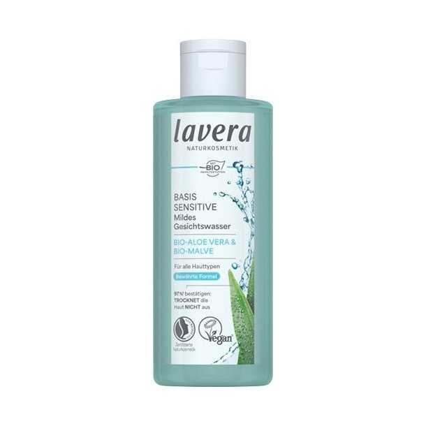 Lavera Naturkosmetik Gentle Facial Toner Basis Sensitiv - 200 ml.