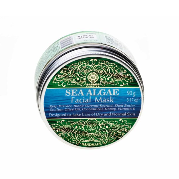Saules Hndlavet ansigts maske m. alge