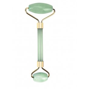 Gua Sha Ansigtsrulle af naturlig jadesten - 14,5 cm.