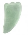 Gua Sha Massageredskab i Naturlig Jadesten - 11,5 cm.