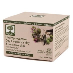 BIOselect Dagcreme Tør og Sensitiv Hud, Økologisk - 50 ml.