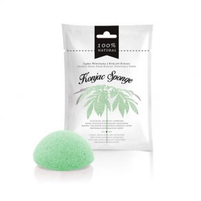 Konjac Sponge - Grøn til normal, fedtet og kombineret hud